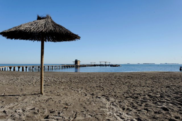 San Javier beaches: Playa de Colón