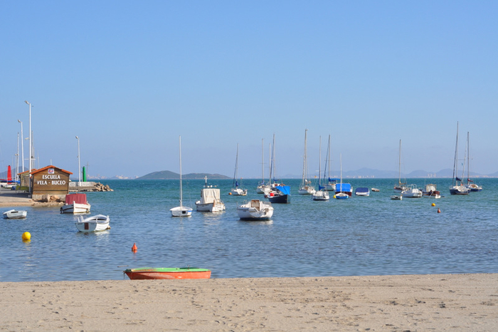 Los Alcázares beaches: Playa Carrión