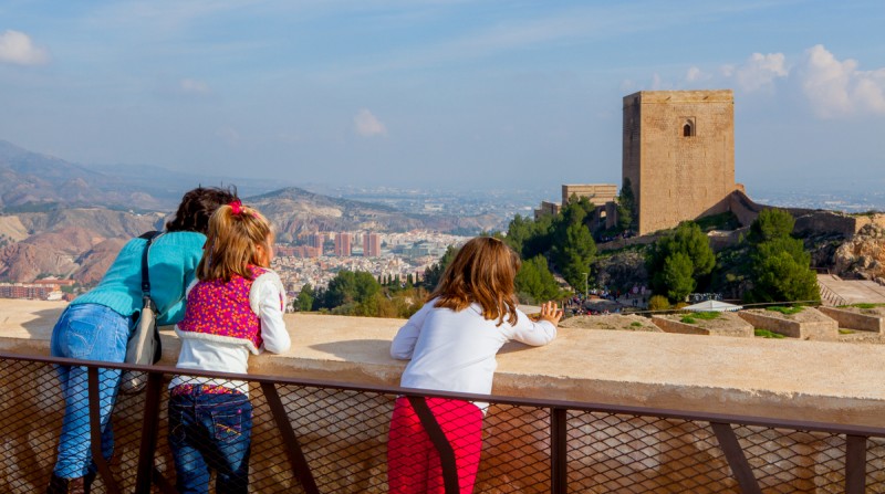 Lorca Castle the Fortaleza del Sol