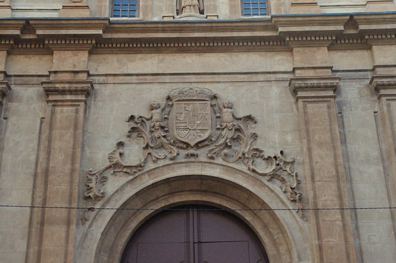 The Iglesia del Carmen church in Lorca