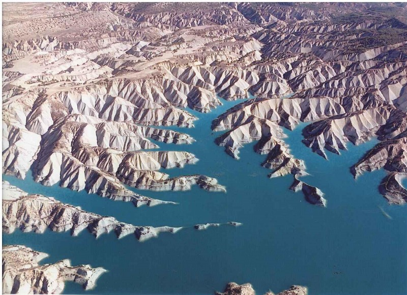 The mountains and regional park of Sierra Espuña in Alhama de Murcia