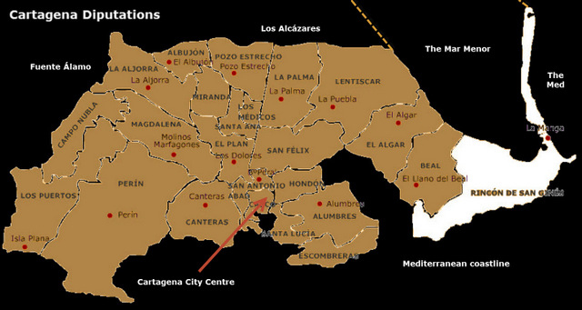 Where is Mar de Cristal