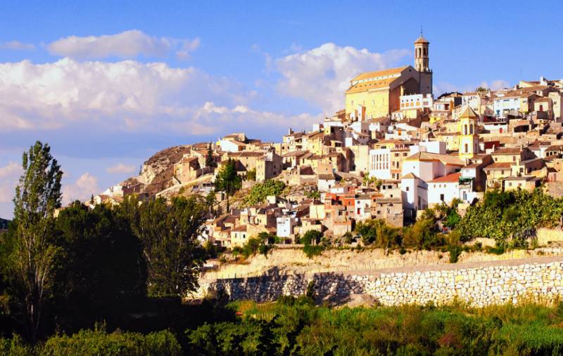 The Camino de Levante hiking and religious pilgrimage route to Caravaca de la Cruz