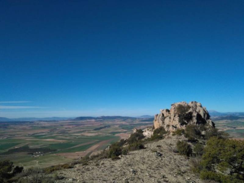 The village of Archivel in the countryside of Caravaca de la Cruz