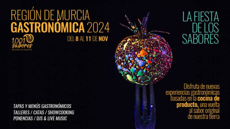 November 8 to 11 Region of Murcia gastronomy fair in the city of Murcia