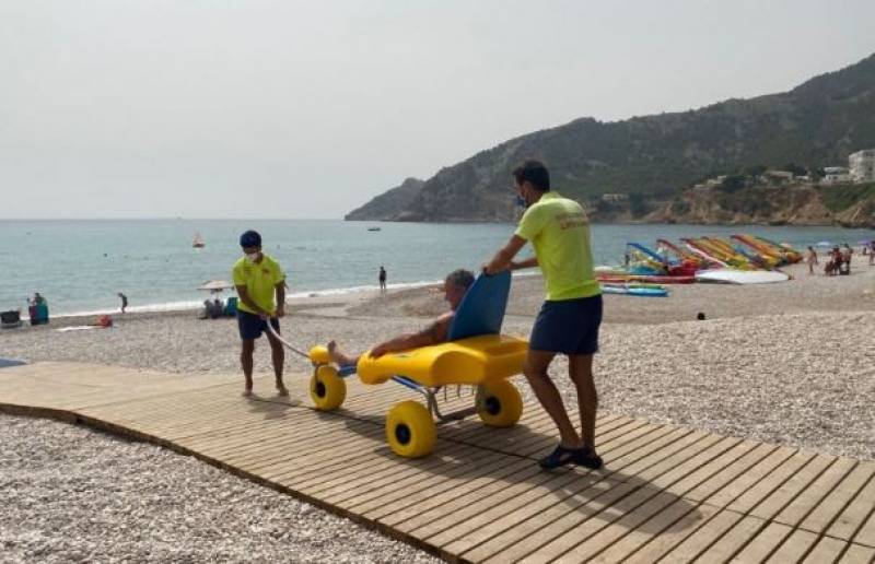 Only a fifth of Spanish beaches are suitable for people with reduced mobility