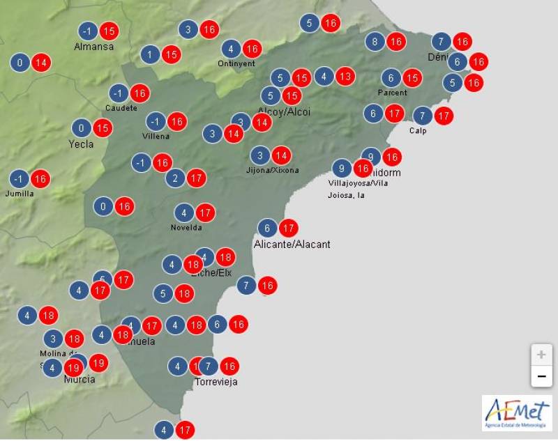 Bright and breezy: Alicante weather forecast February 3-6