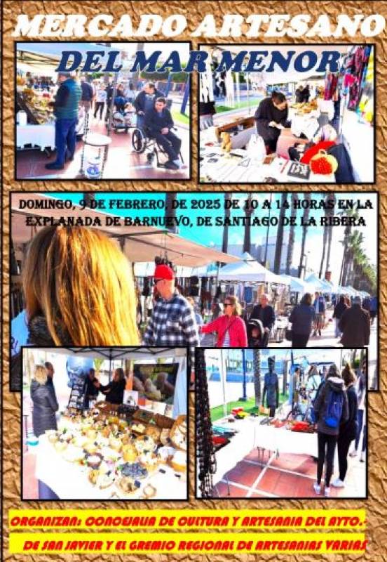 February 9 Mar Menor Craft Market