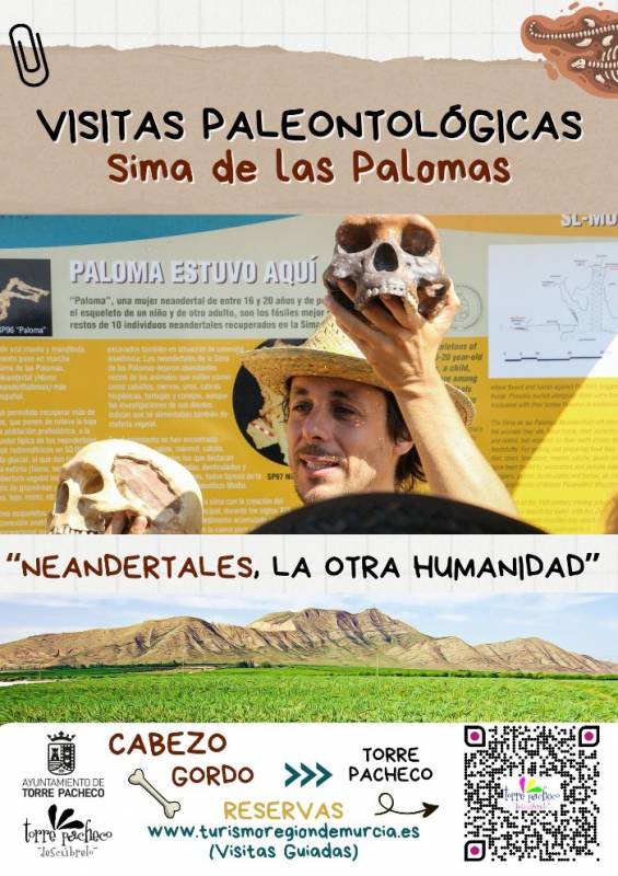 March 23 Guided tour at the site of Neanderthal remains on Cabezo Gordo in Torre Pacheco