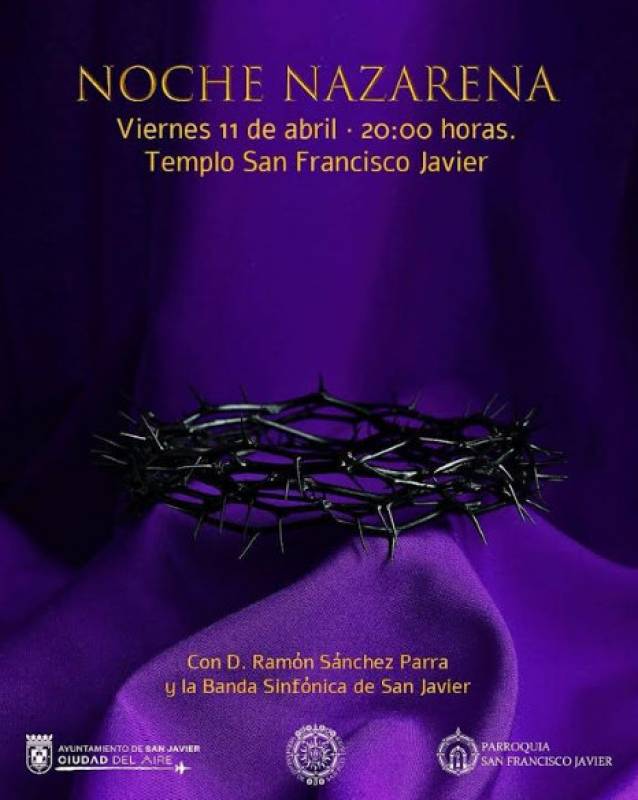 April 11 to 20 Semana Santa events and concerts in San Javier 2025