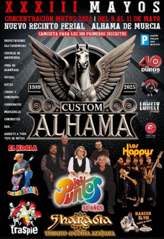 April 24 to May 9 Los Mayos fiestas 2025 in Alhama de Murcia: full programme