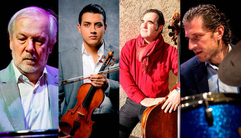 July 12 Terraza, Roy, Boussaget and Pi and Parker Barrow at the 2025 San Javier International Jazz Festival