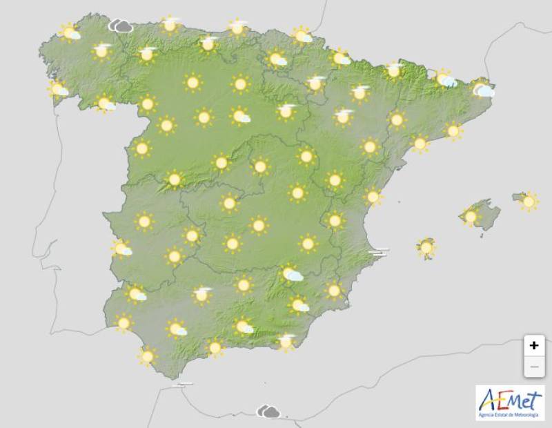 Midsummer temperatures arrive: Spain weather forecast May 26-29