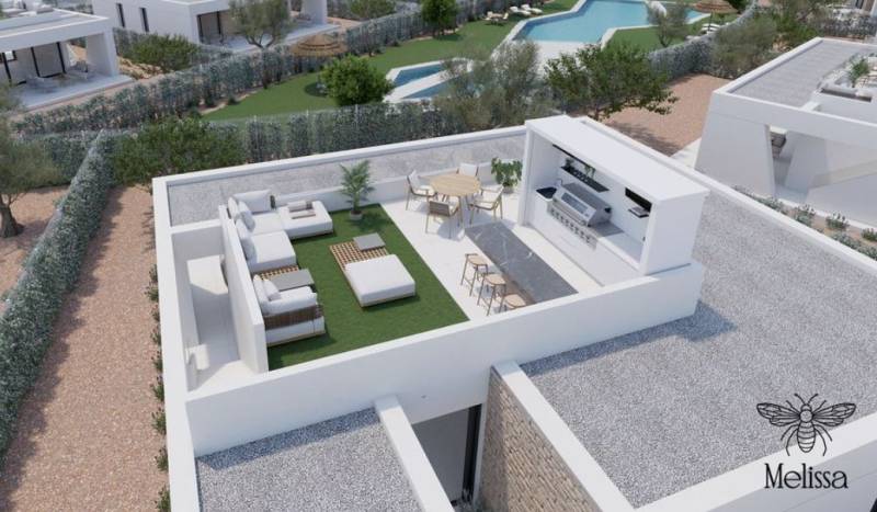 These are the two new-build property types available at Hacienda del Álamo from Omala Residences