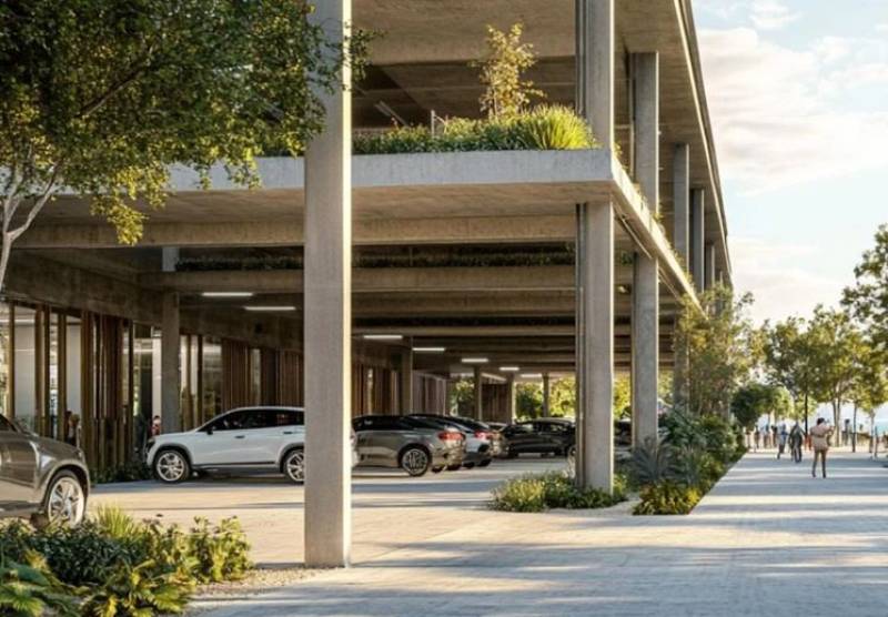 Águilas is building a two-storey parking garage with space for more than 350 vehicles