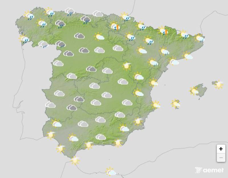DANA storms replace heatwave: Spain weather forecast August 21-24