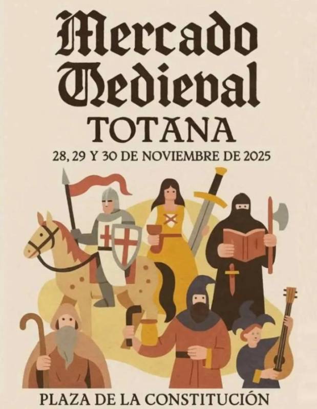 November 28 to 30 Medieval market in Totana
