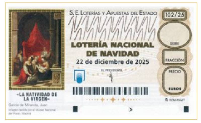 The story behind the image on Spain's Christmas Lottery tickets this year