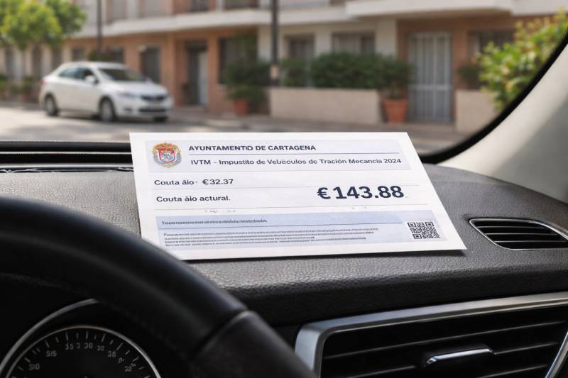 Cartagena car tax jumps from €32 to €144 for some drivers