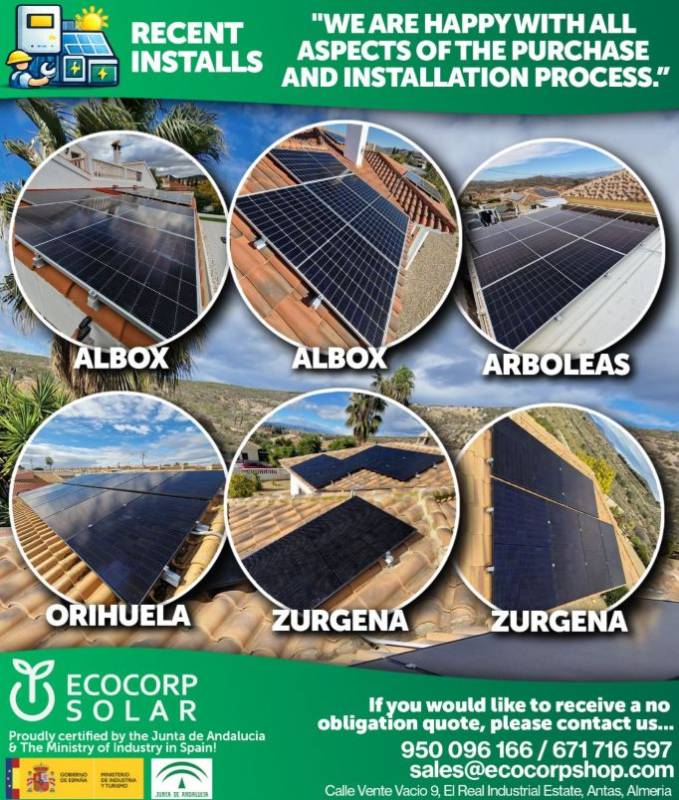 Ecocorp Solar expands its expert services into Alicante