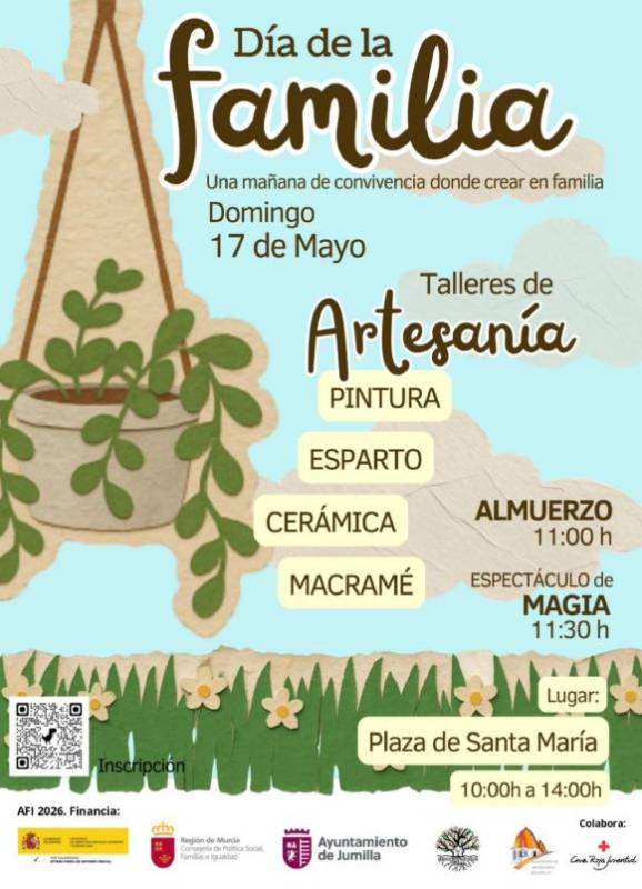 May 17 Family Fun Day morning of activities in Jumilla