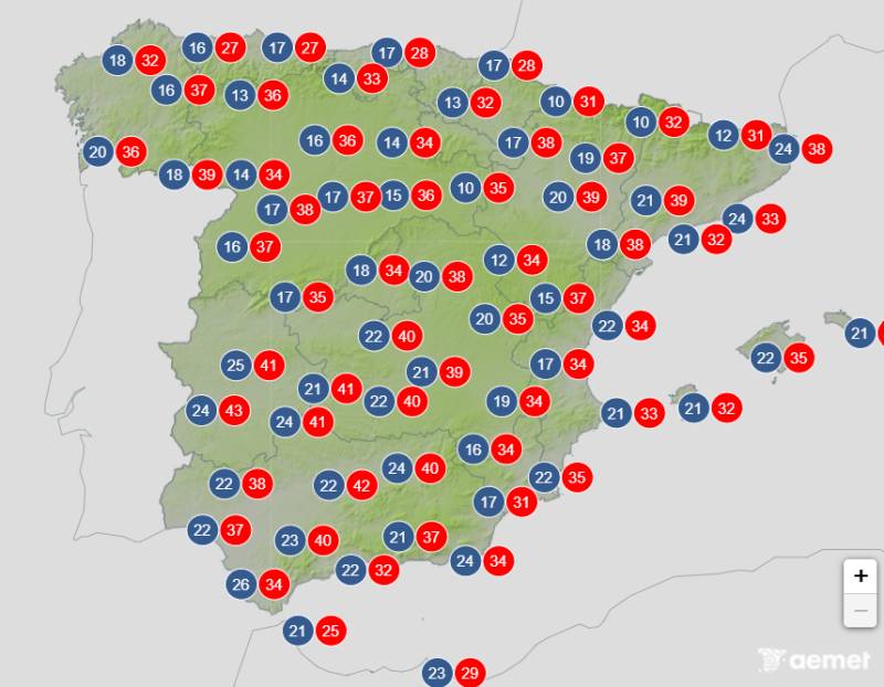 The Iberian oven is firing up this weekend: Spain weather forecast July 2-5