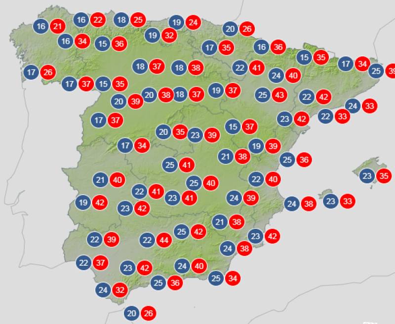 Heatwave continues with storms brewing inland: Spain weekly weather forecast July 6-9