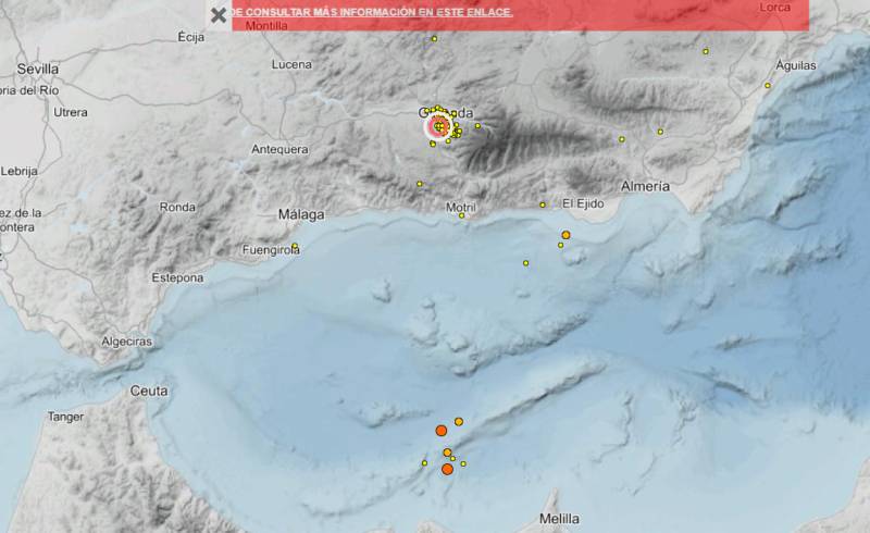 Granada shaken by another earthquake as seismic activity continues