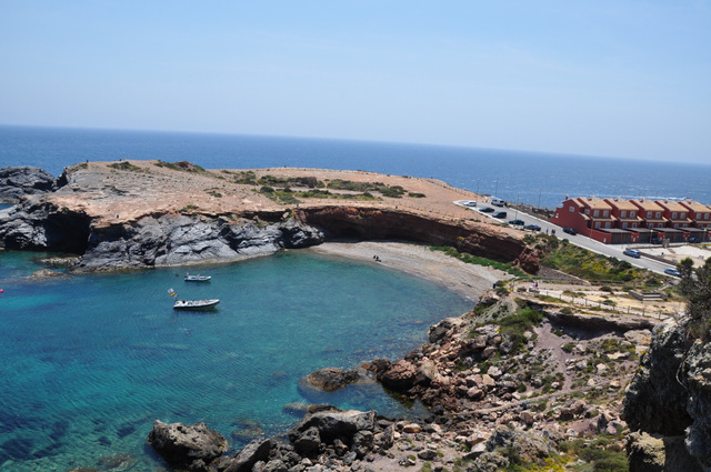 Cartagena beaches: Playa Calafría, Cabo de Palos