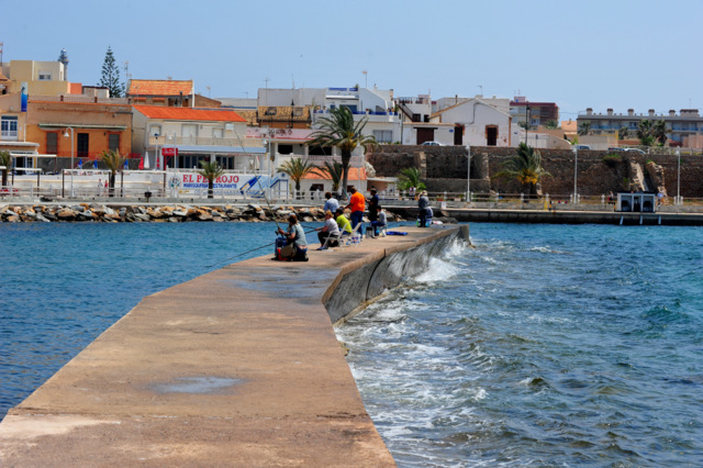 Cabo de Palos, visiting the lighthouse and marina area, a great ride out for bikers