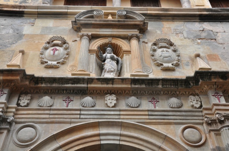 The Church of El Salvador in Caravaca de la Cruz